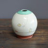 "Schematics" Globe Form Vase #BC31