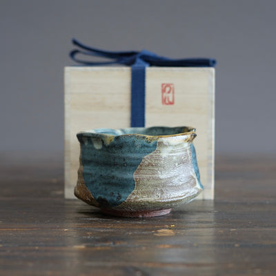 "Snowfall" Tea Ceremony Bowl #REN24