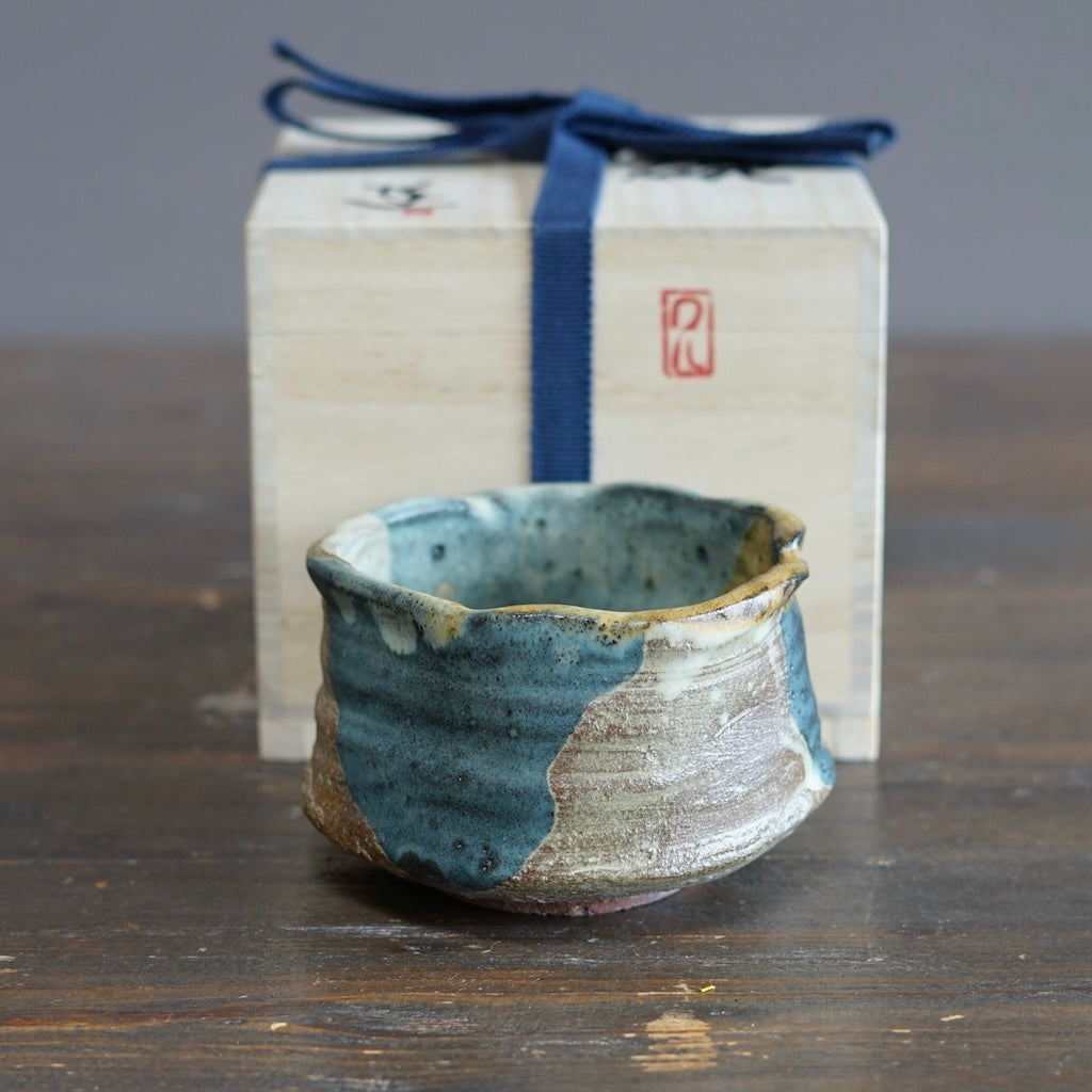 "Snowfall" Tea Ceremony Bowl #REN24