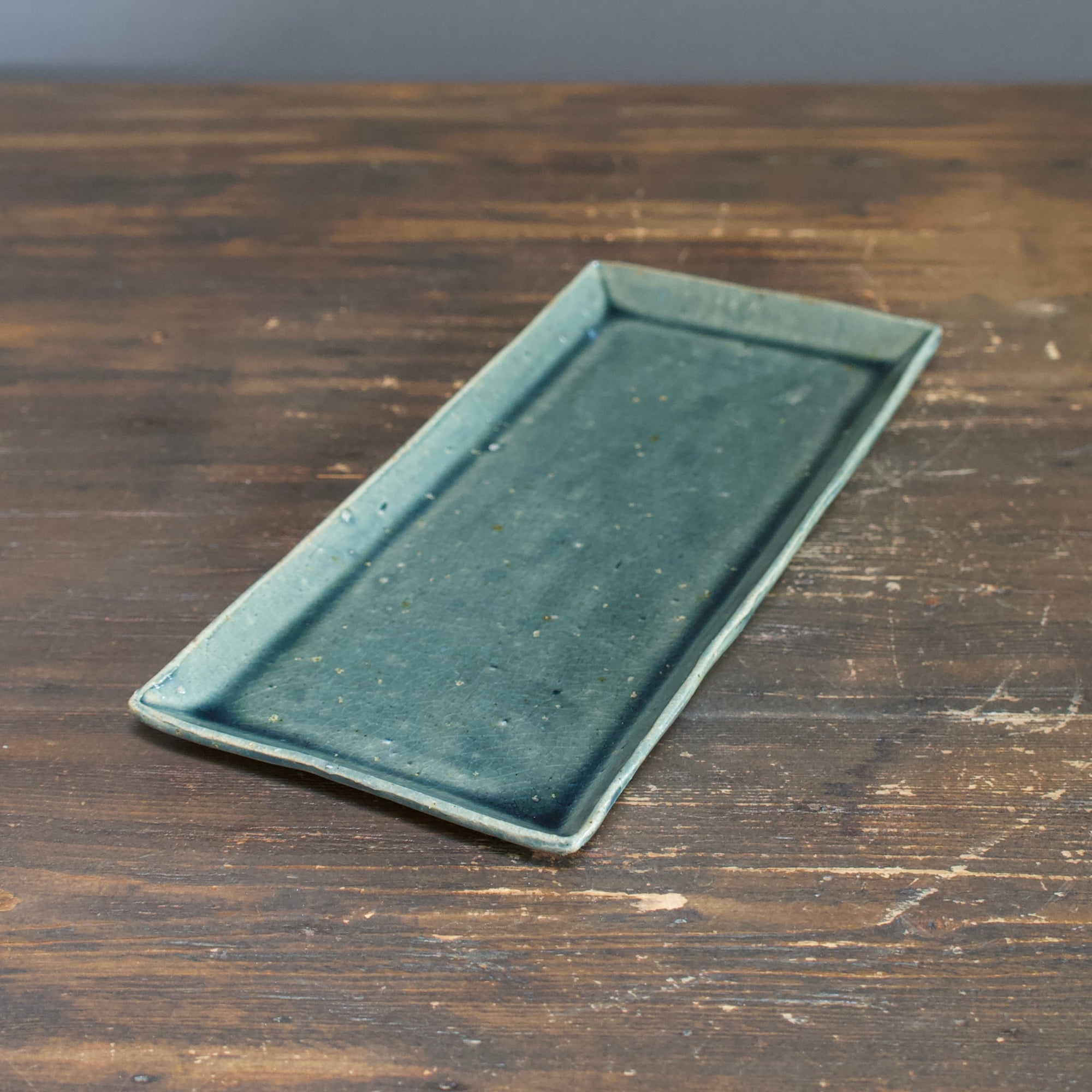Gray Rectangular Plate #TK20