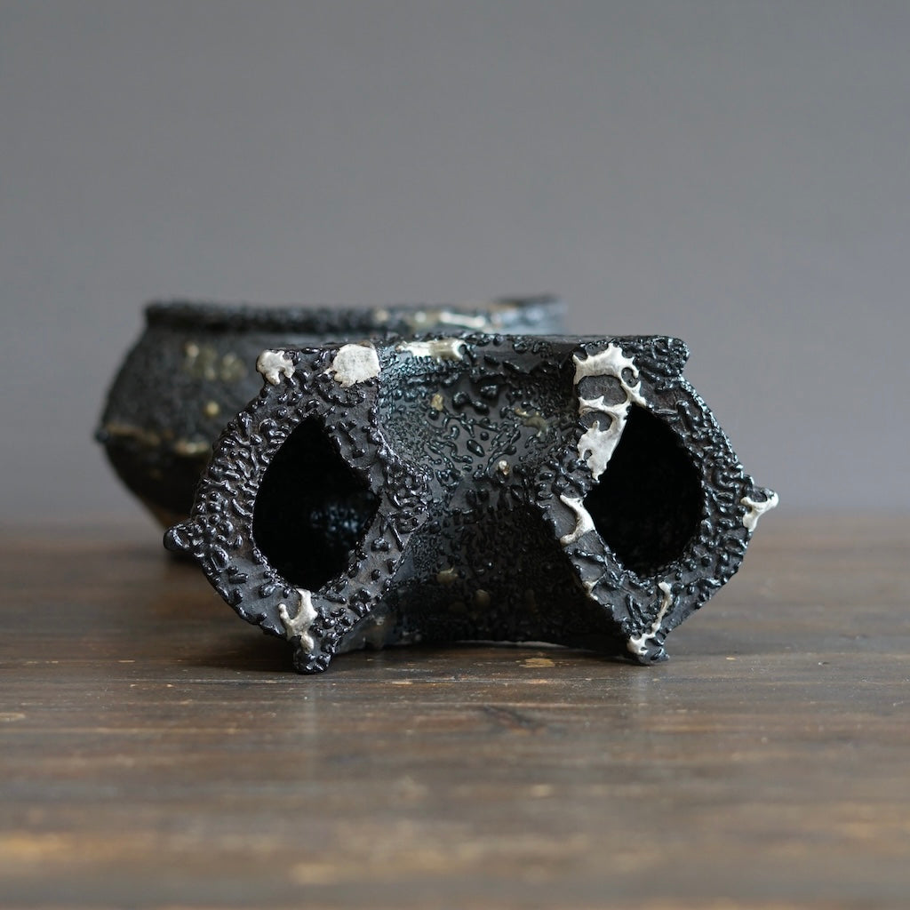 Black Supernova Flower Vase #HT511