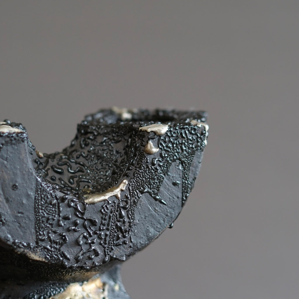 Black Supernova Flower Vase #HT511