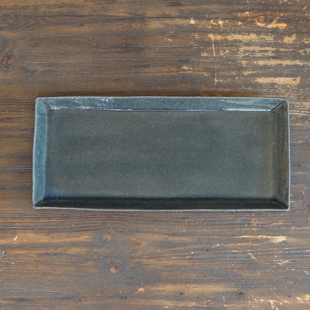 Rectangular Plate Navy Blue #3B