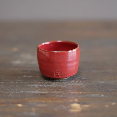Red GUINOMI Sake Cup #SY976