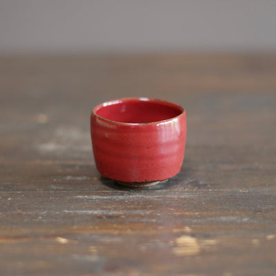 Red GUINOMI Sake Cup #SY976