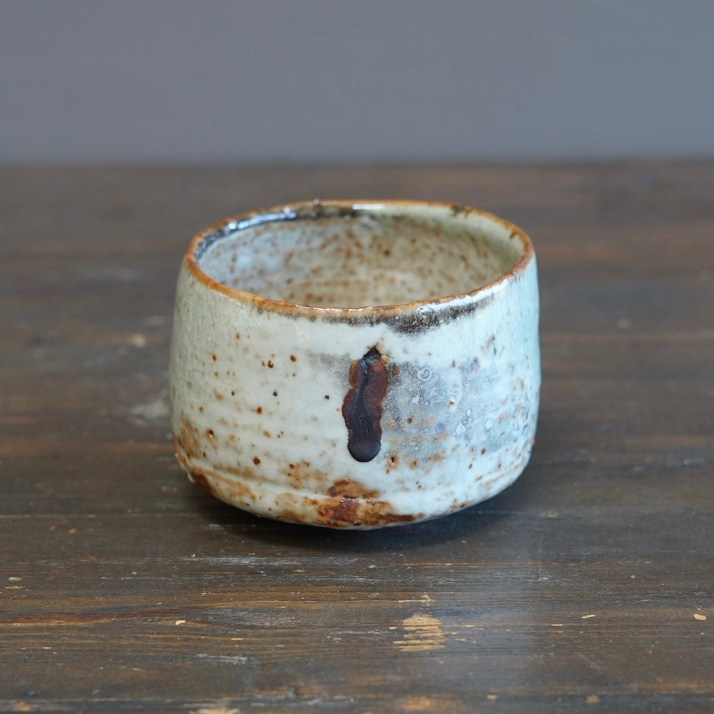 Wood Fired Tea Bowl #FQ741B