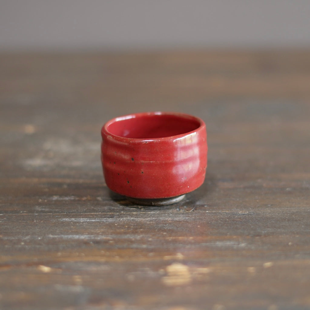Red GUINOMI Sake Cup #SY977