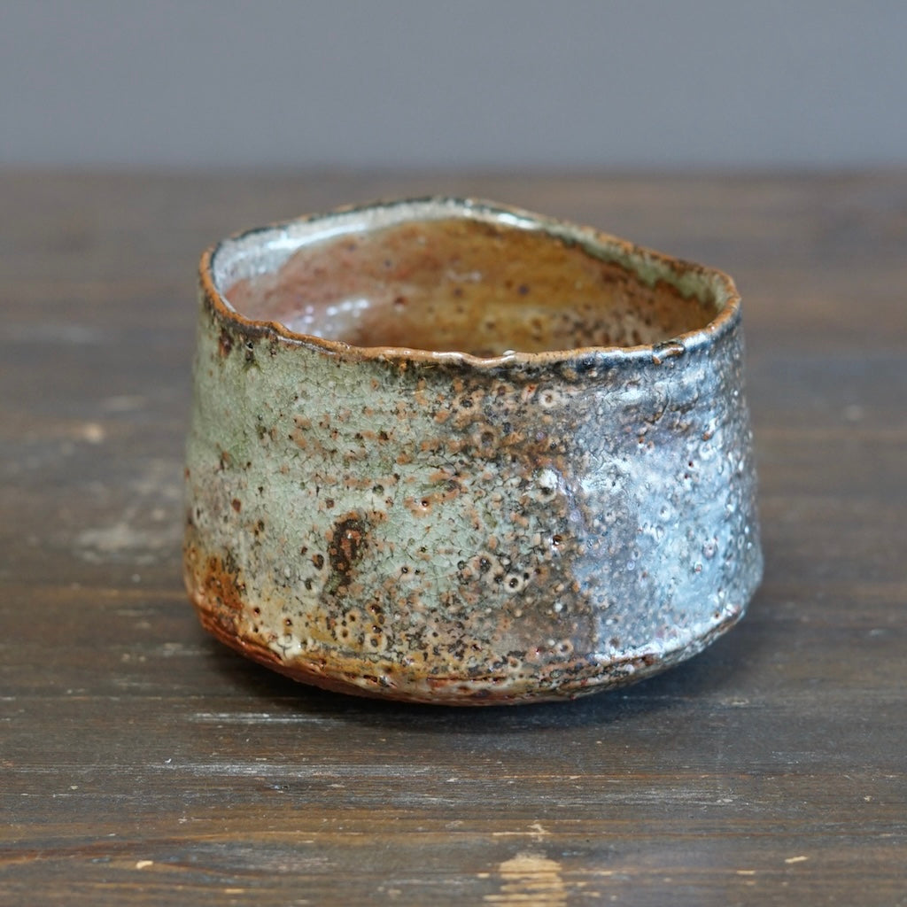 Wood Fired Tea Bowl #FQ741C