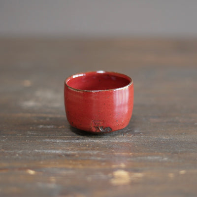 Red GUINOMI Sake Cup #SY978