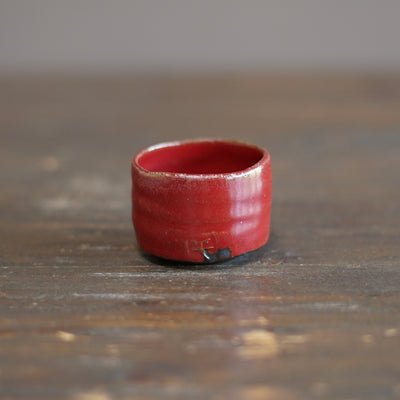 Red GUINOMI Sake Cup #SY979
