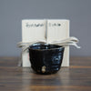 HIKIDASHI-GURO Tea Ceremony Bowl #FQ692A