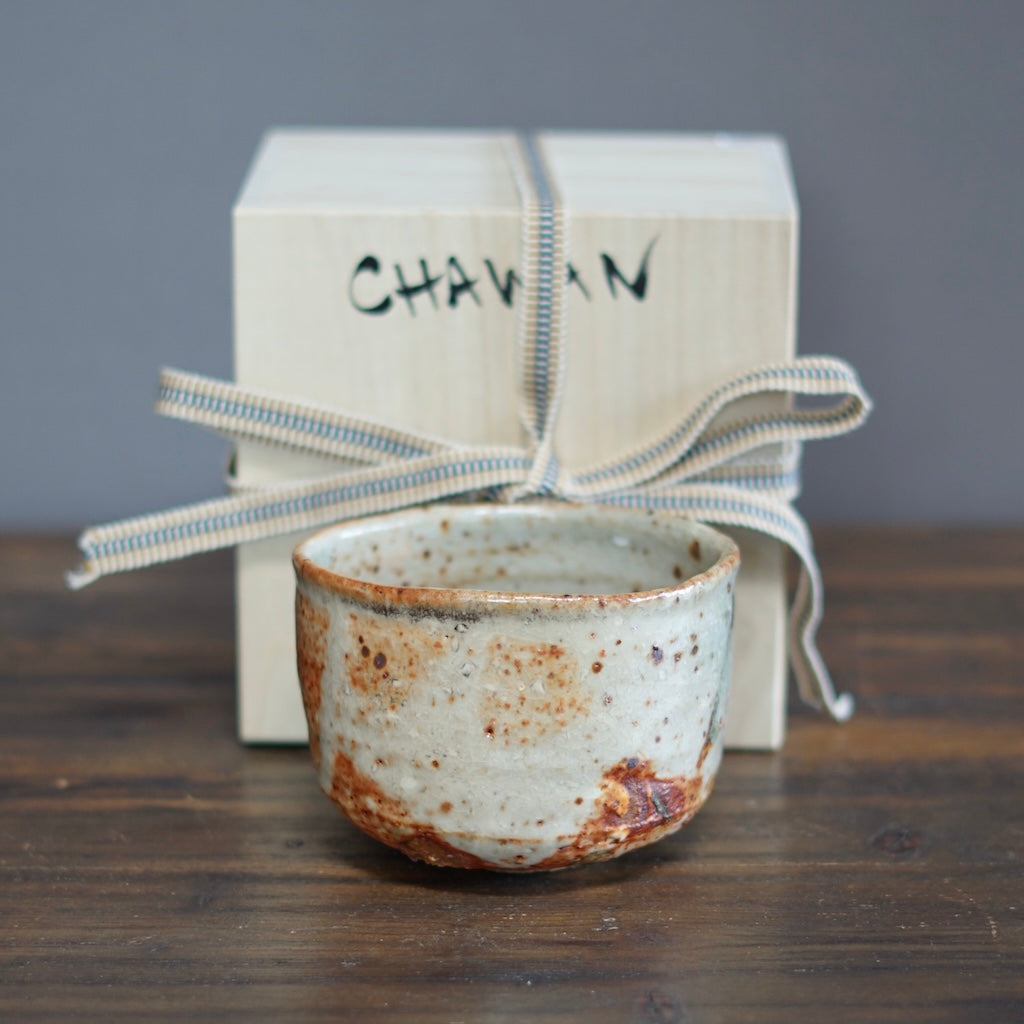 Wood Fired Tea Ceremony Bowl #FQ691A