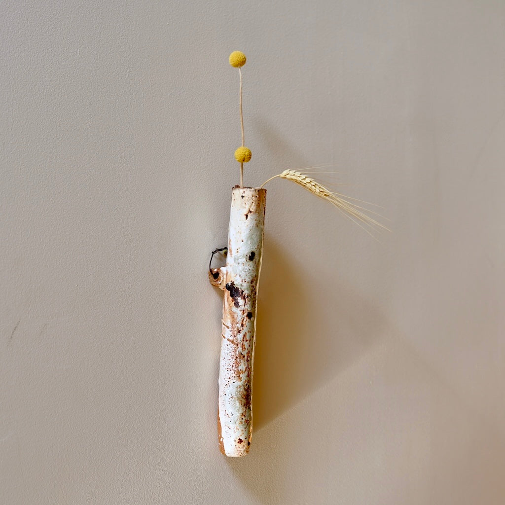 Wood Fired Hanging Flower Vase #FQ745B
