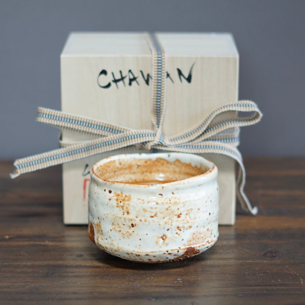 Wood Fired Tea Ceremony Bowl #FQ691B