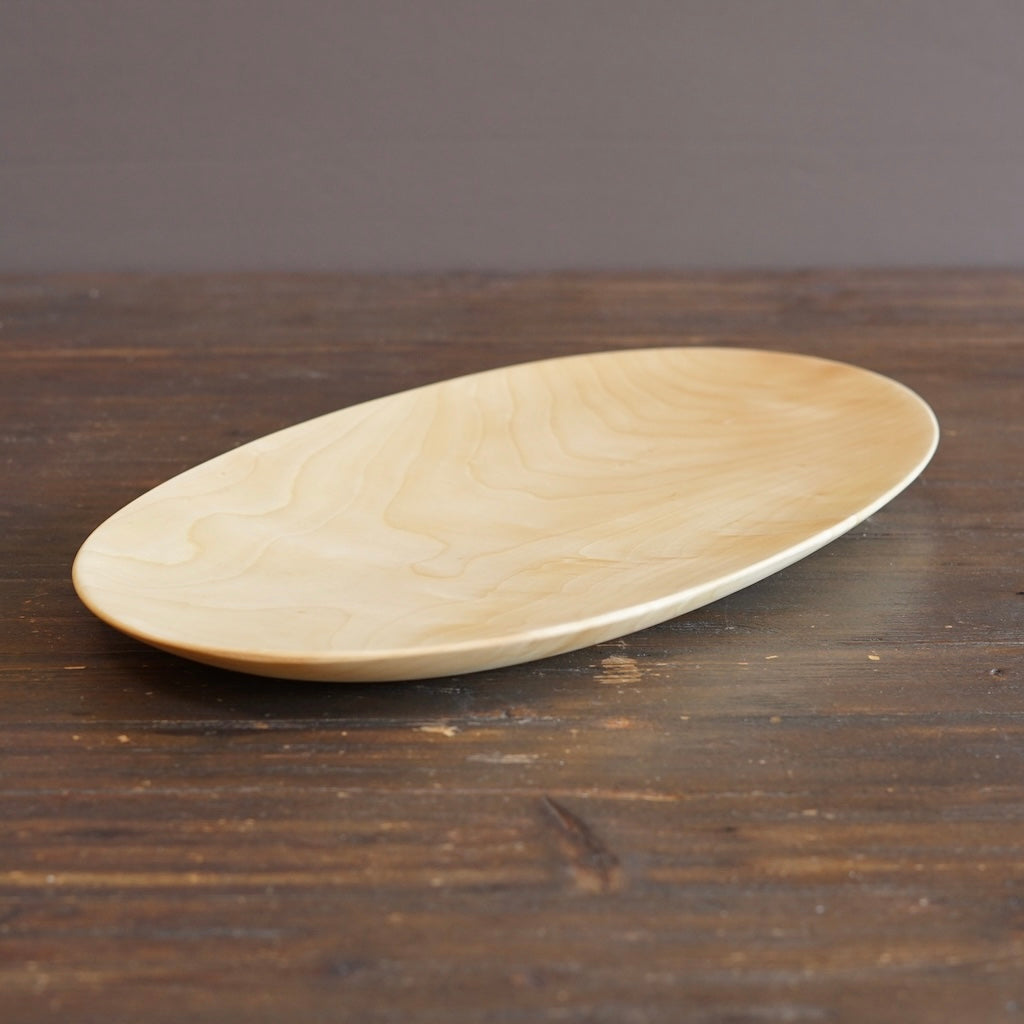 Hand Carved Oval Serving Platter #YT44