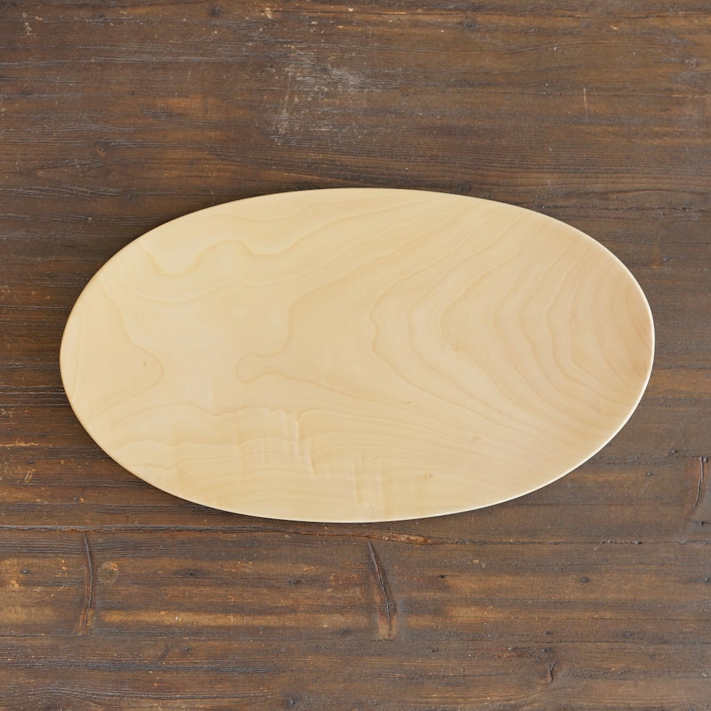 Hand Carved Oval Serving Platter #YT44