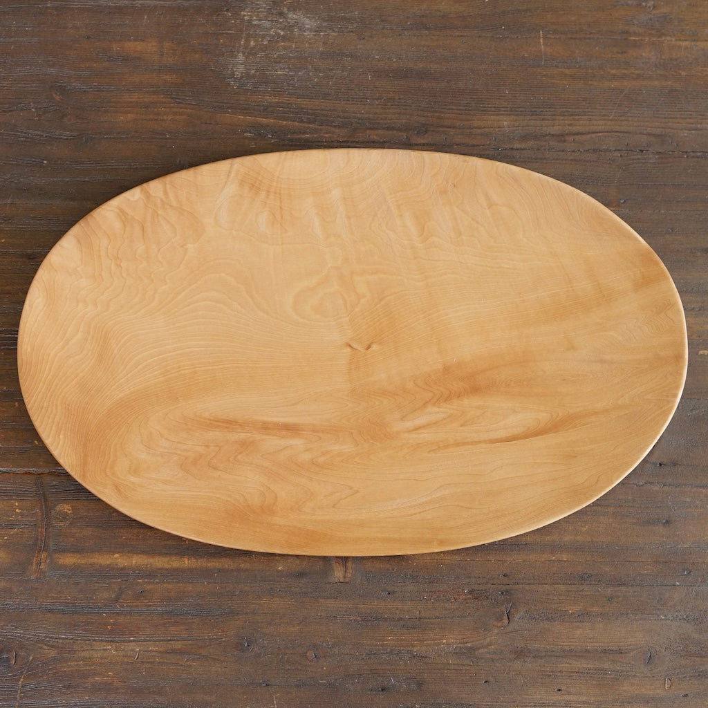 Hand Carved Oval Serving Platter #YT46