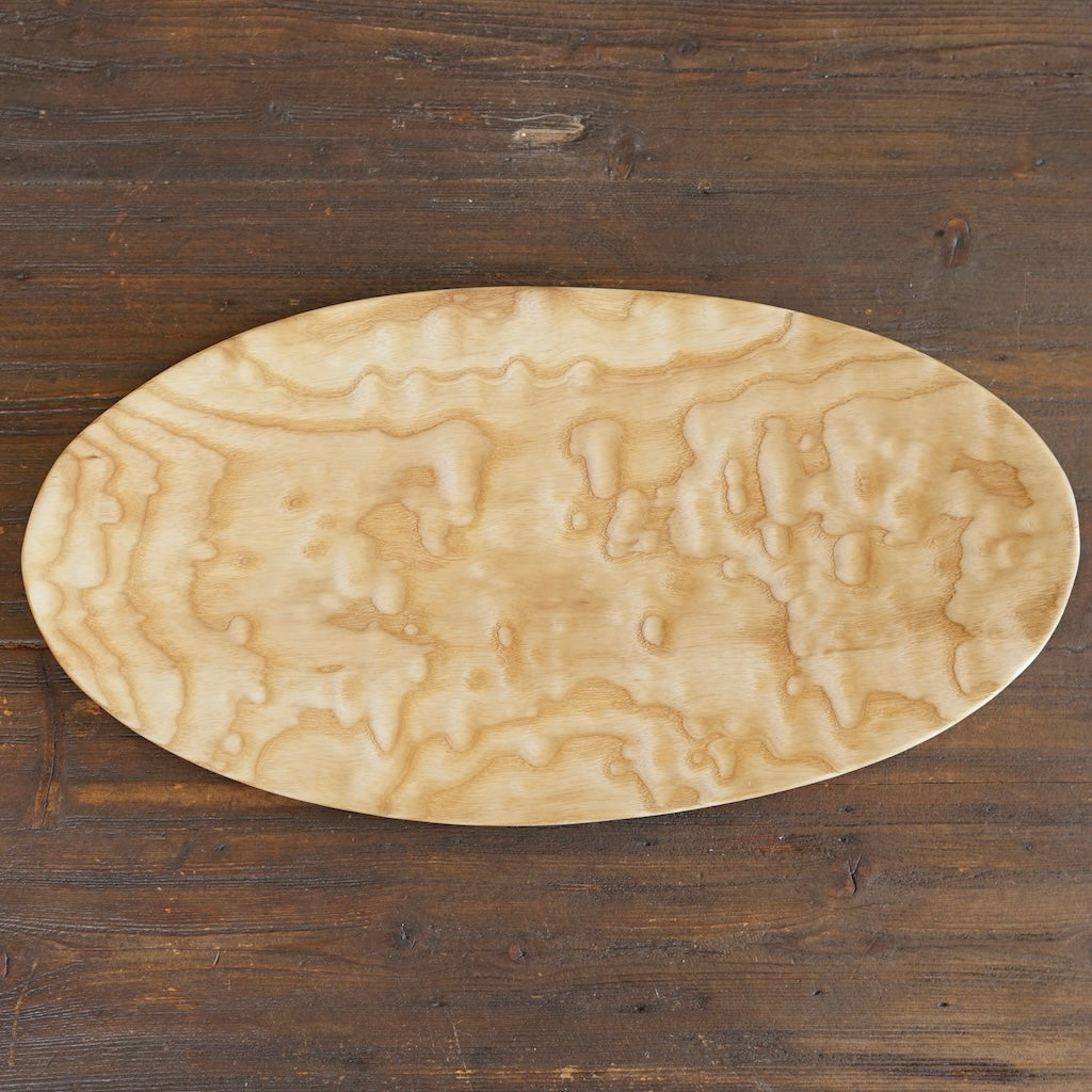 Hand Carved Oval Serving Platter #YT48