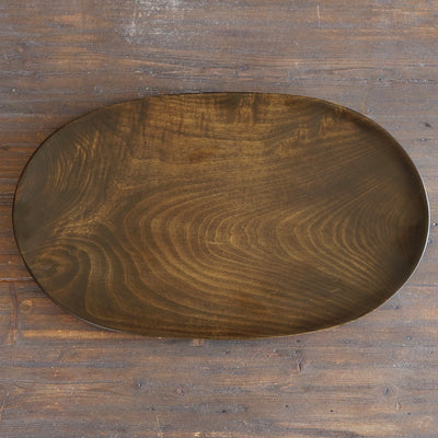 Hand Carved Oval Serving Platter #YT50