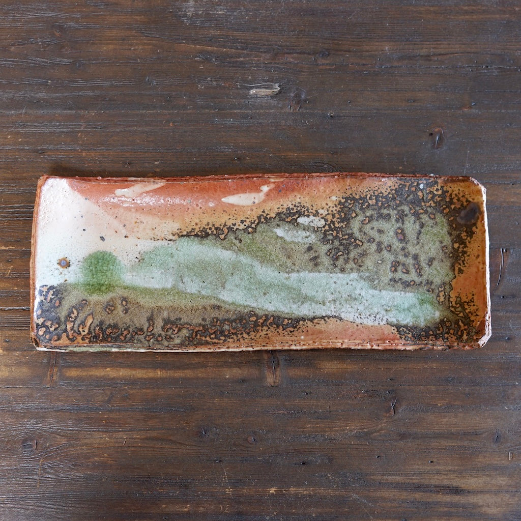 Wood Fired Rectangular Serving Plate #FQ736A