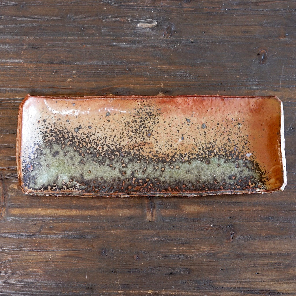 Wood Fired Rectangular Serving Plate #FQ737