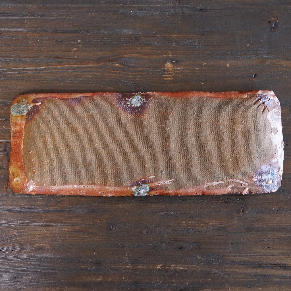 Wood Fired Rectangular Serving Plate #FQ737