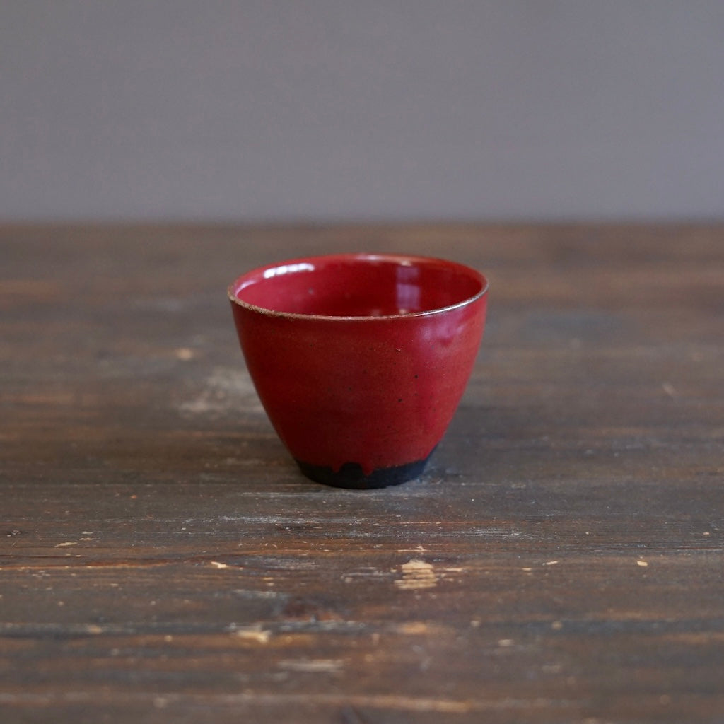 Wood Fired Red Mug #SY107