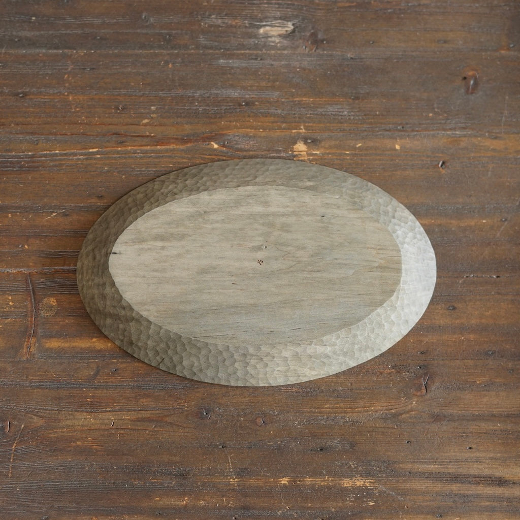 Medium Iron Dye Oval Plate #YO5