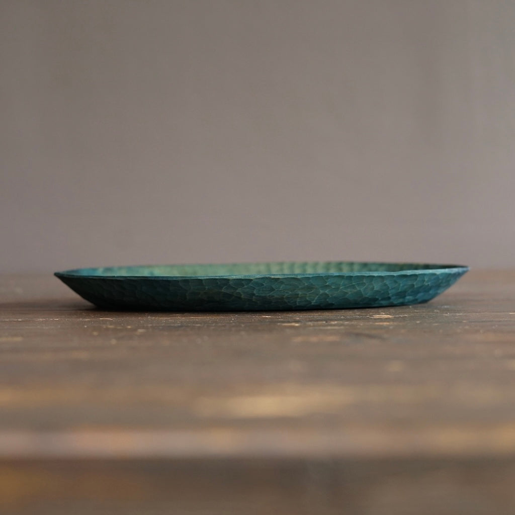 Medium Indigo Oval Plate #YO6