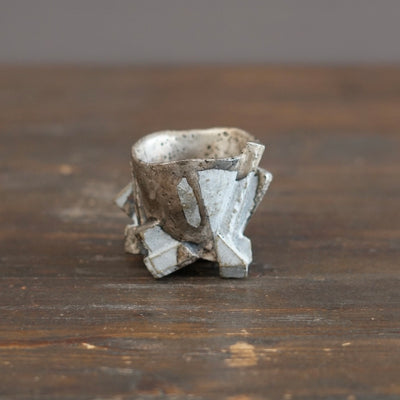Gilded Crystal GUINOMI Sake Cup #HT526