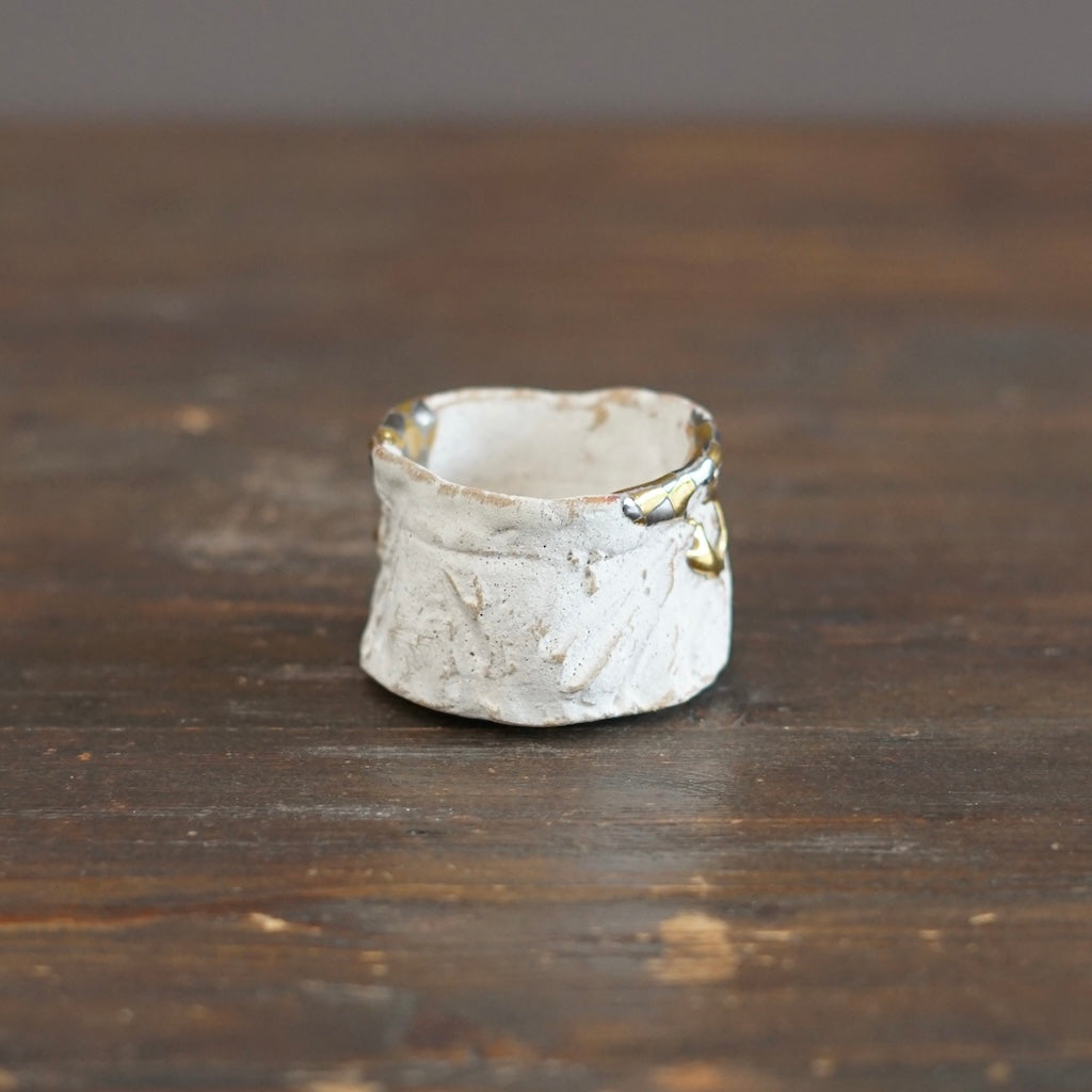 Gilded Clouds GUINOMI Sake Cup #HT527