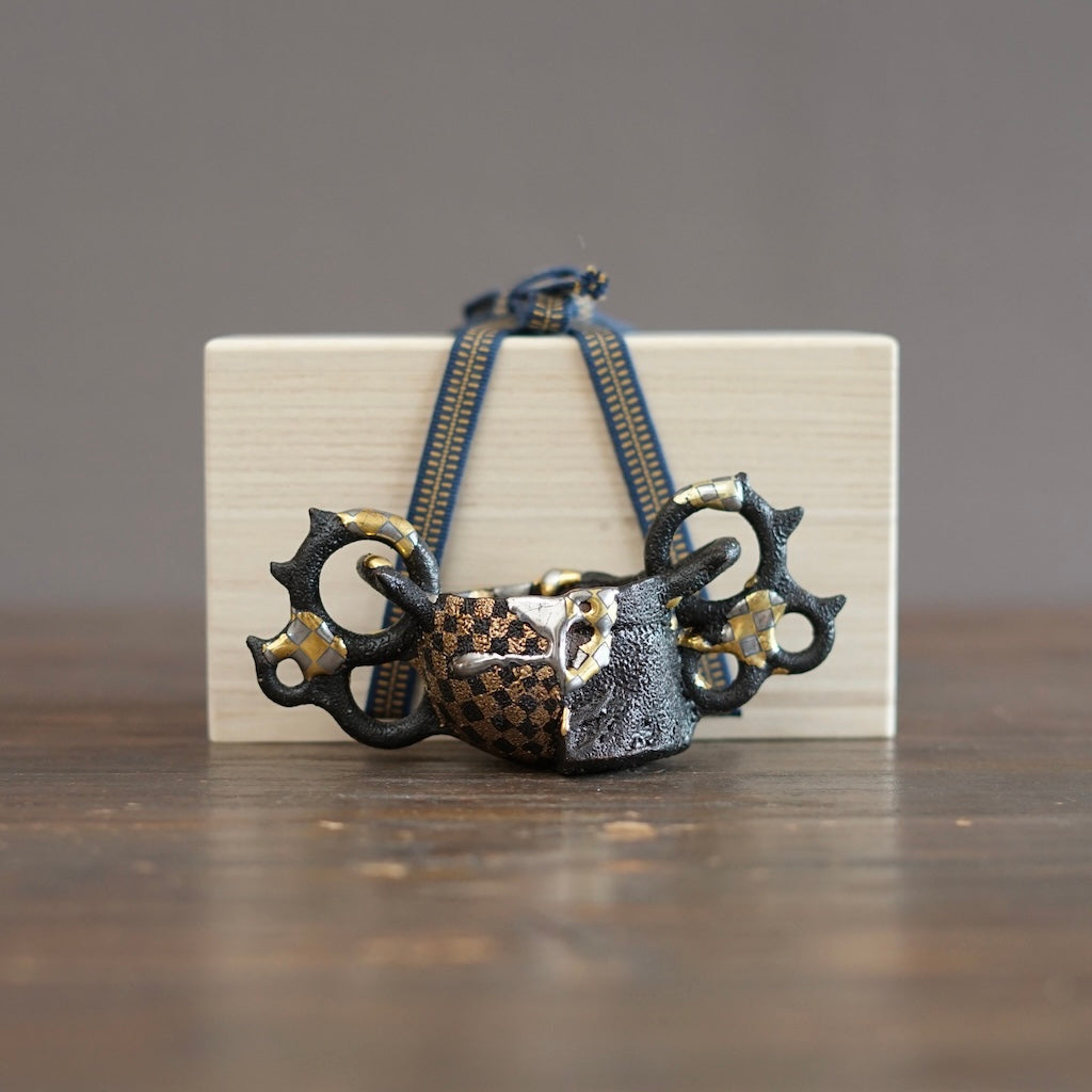 Gilded Antlers GUINOMI Sake Cup #HT531