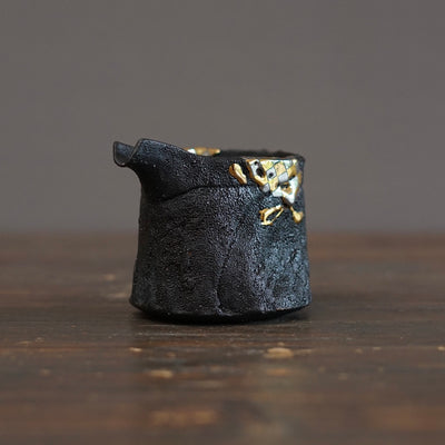 Gilded Coal KATAKUCHI Sake Server #HT535