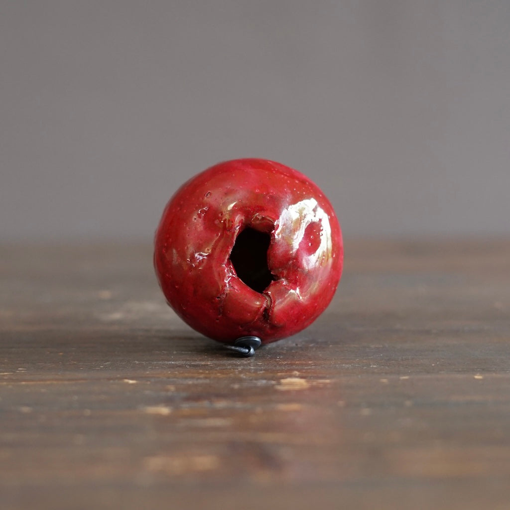 Red Hanging Bud Vase #HT536