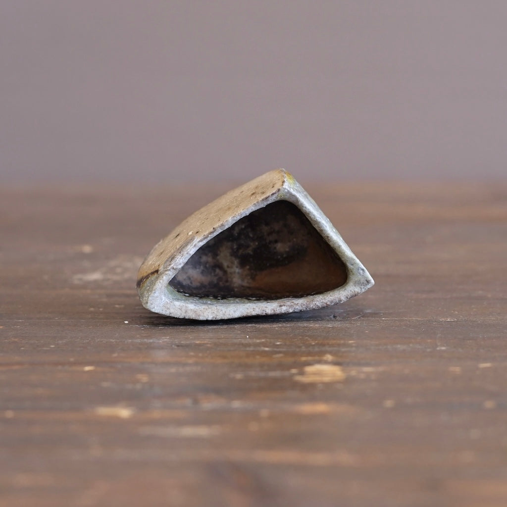 Ceramic Sculpture / GUINOMI Sake Cup #TR300