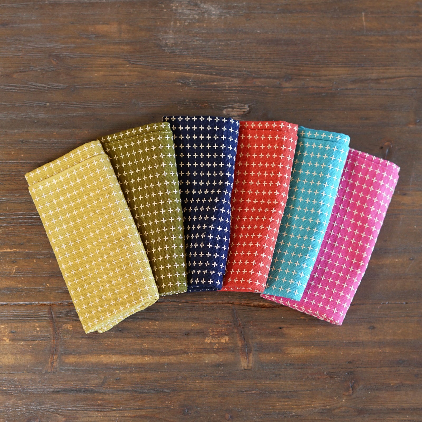 JUJISASHIKO Dinner Napkins Set of 6