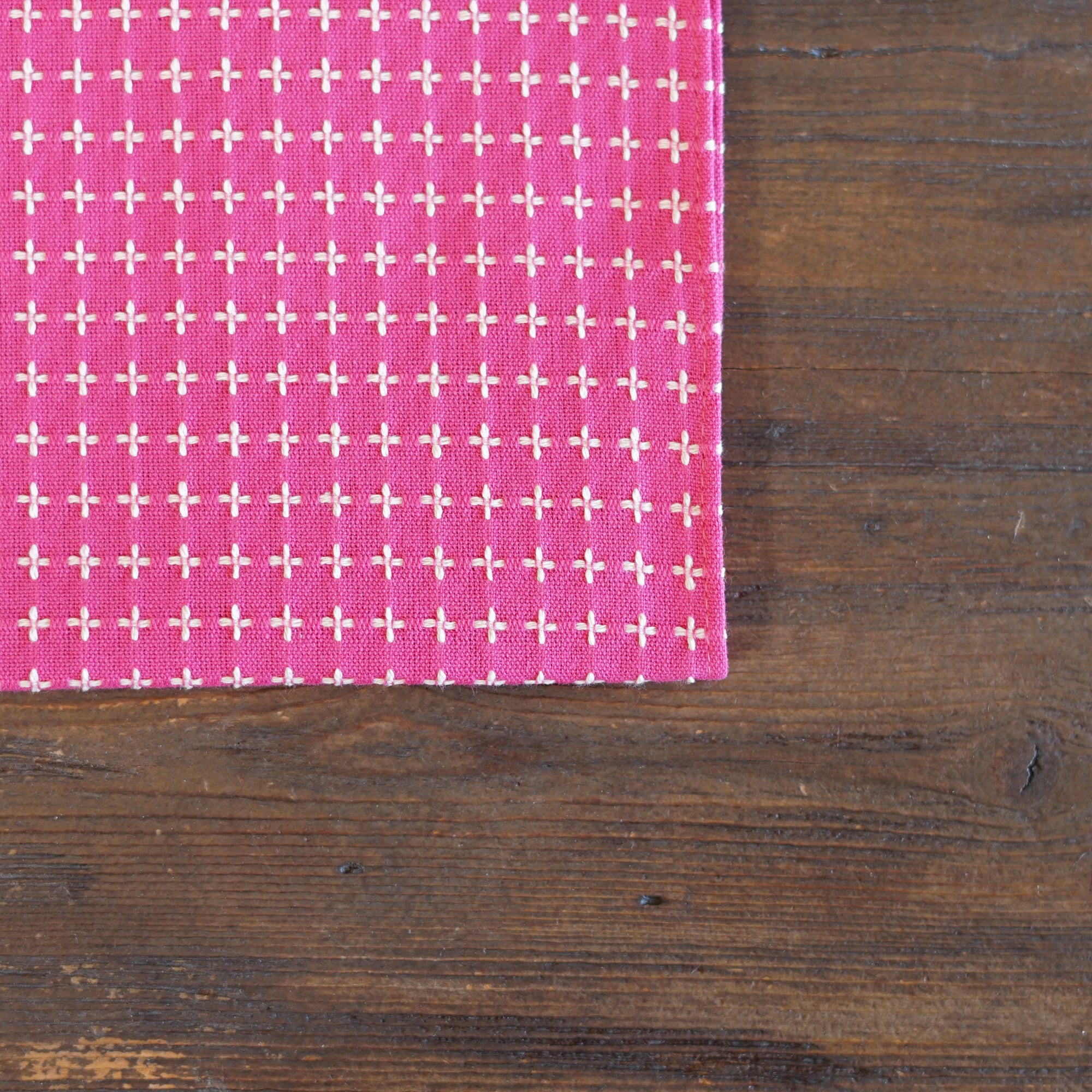 JUJISASHIKO Pink Dinner Napkin