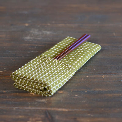 JUJISASHIKO Rikyu Green Dinner Napkin