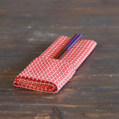 JUJISASHIKO Aka Red Dinner Napkin
