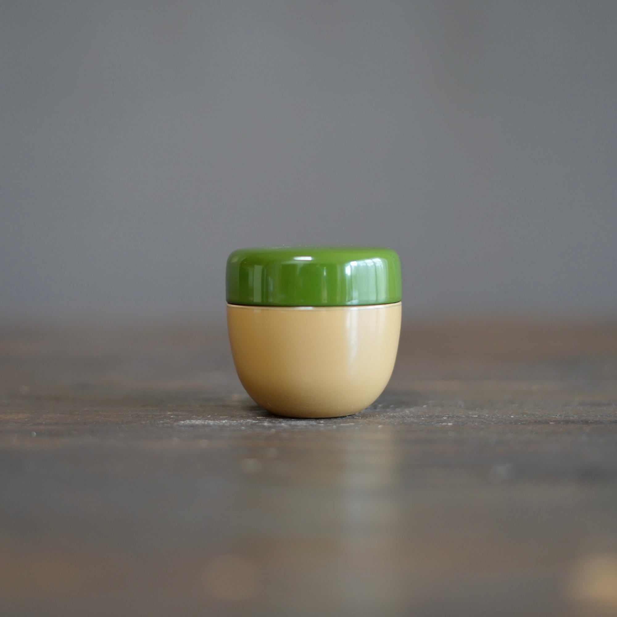 Small Green NATSUME Matcha Container #KU38A