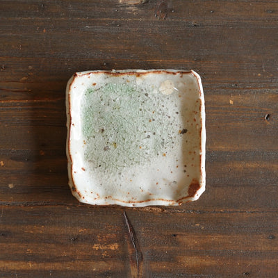 Wood Fired Small Square Plate #FQ753K