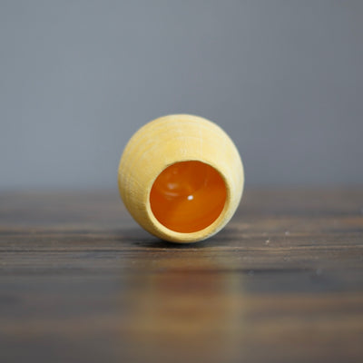 Yellow / Orange Mini Dino Vase #JT380C