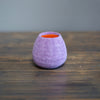 Lavender / Orange Mini Dino Vase #JT380E