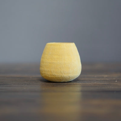 Yellow / Orange Mini Dino Vase #JT381