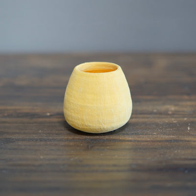 Yellow / Orange Mini Dino Vase #JT381