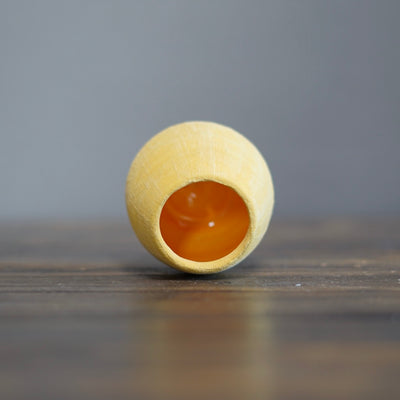 Yellow / Orange Mini Dino Vase #JT381