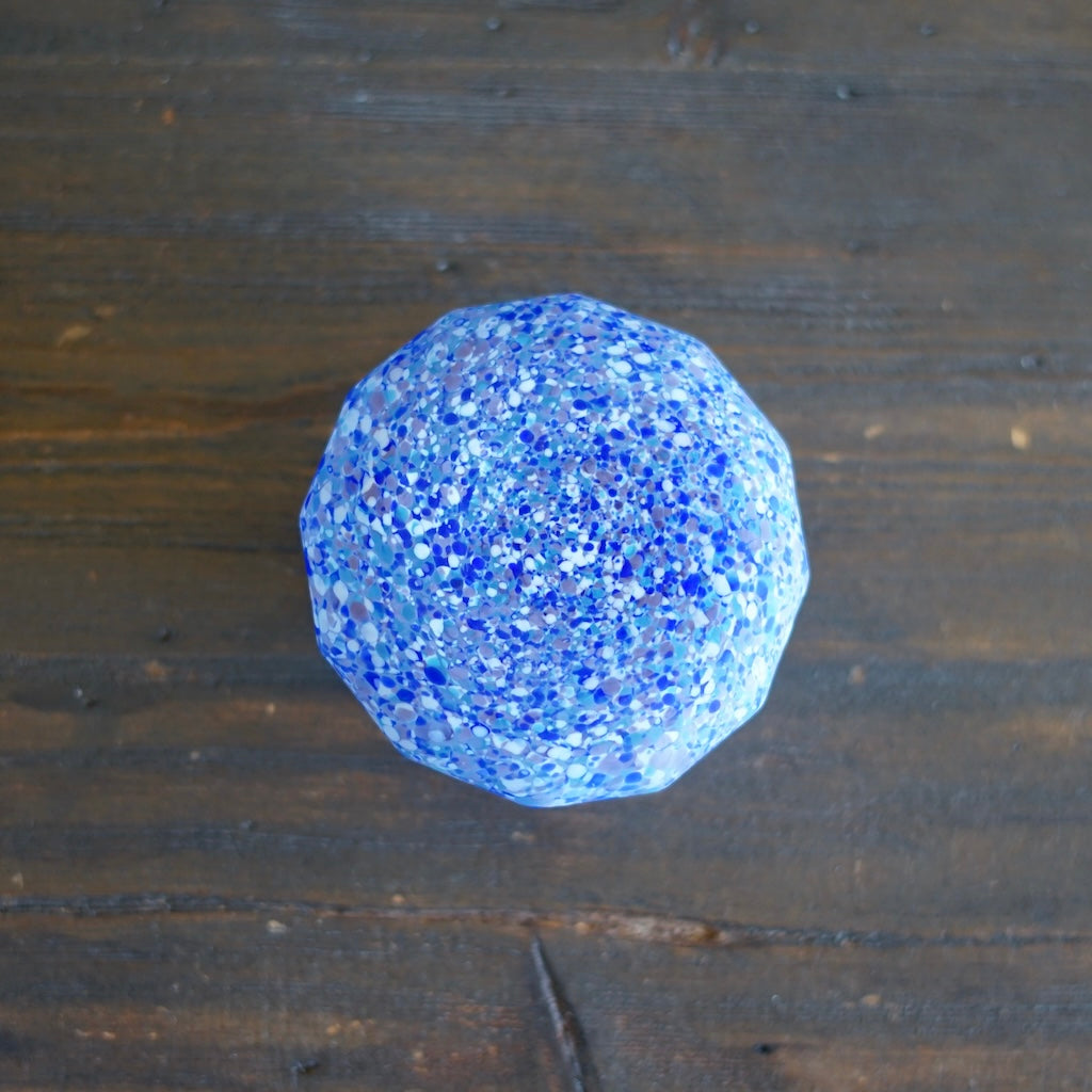 Blue Petal Bed Bud Vase #MZ17