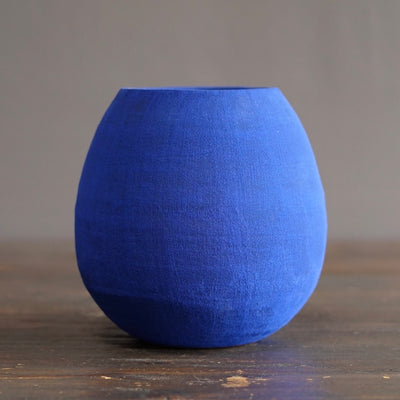 Blue / Yellow Dino Vase #JT440C