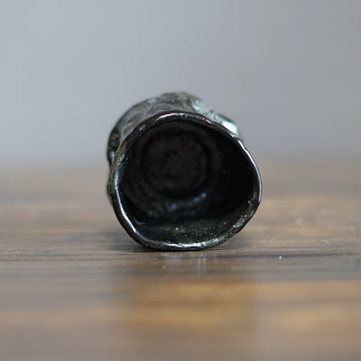 Black GUINOMI Sake Cup #HT431A