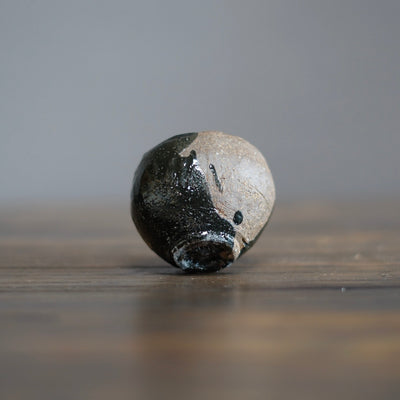 Black / Brown GUINOMI Sake Cup #HT431B